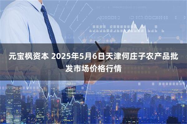 元宝枫资本 2025年5月6日天津何庄子农产品批发市场价格行情
